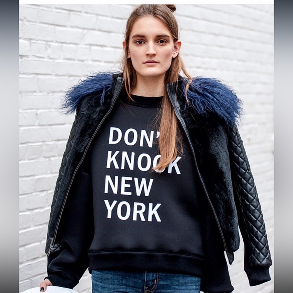 Real rabbit Fur BCBG jacket size S